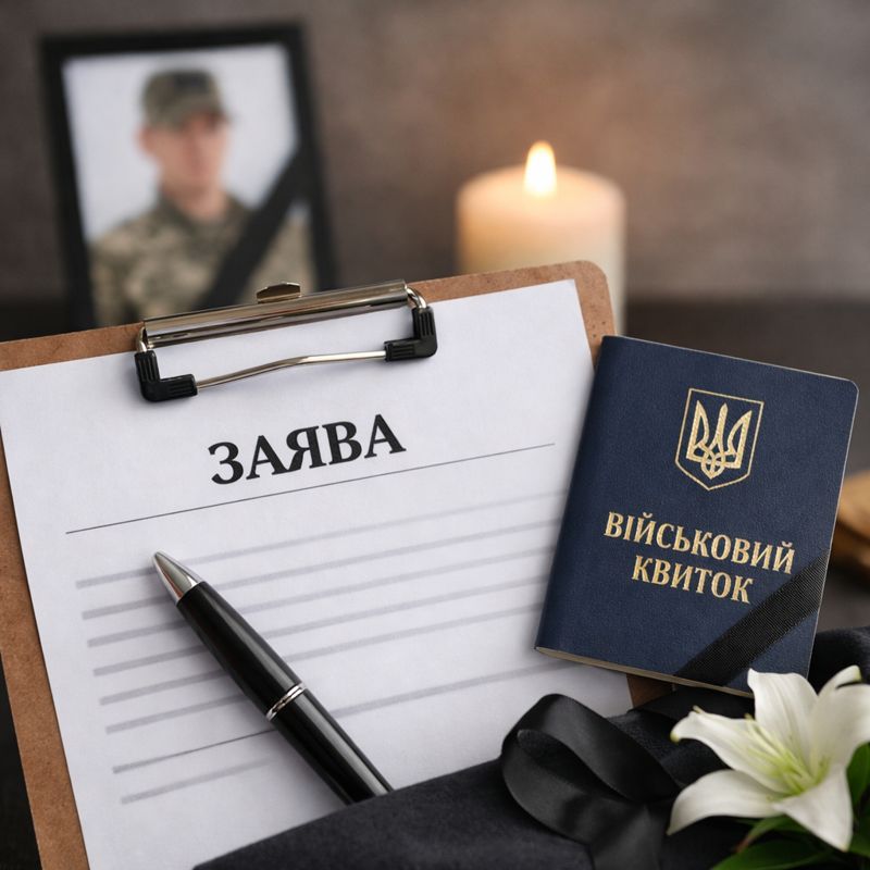 зразок заяви до ТЦК та СП щоб припинили надсилати повістки на ім’я померлого