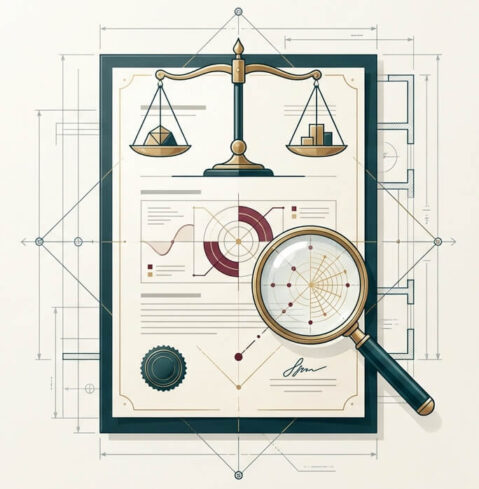Forensic examination and analysis of an expert opinion
